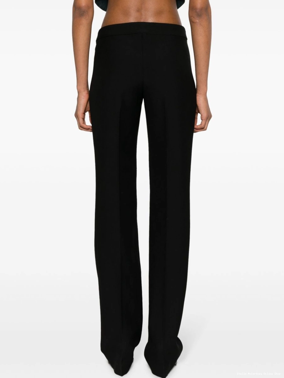 Cheap trousers McCartney wool slim low-rise Women Stella 0718